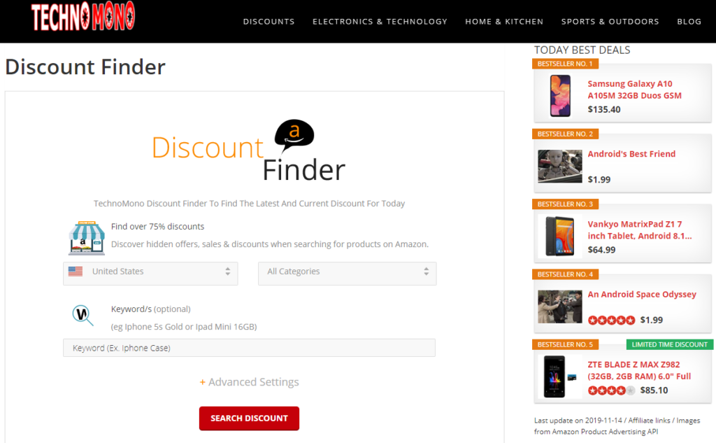Discount Finder 1