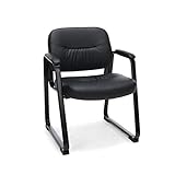 OFM ESS-9015 Bonded Leather Executive Side Chair with Sled...