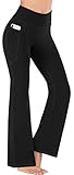 Heathyoga Women Bootcut High Waist Yoga Pants with Pockets,...