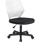 Waleaf Office Ergonomic Mesh Chair, Computer Armless Lumbar...