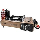 Gas ONE Propane or Butane Stove GS-3400P Dual Fuel Portable...