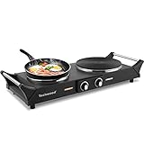 Techwood 1800W Hot Plate Portable Electric Stove Countertop...