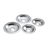 GE GE68C Genuine OEM 6' and 8' Drip Pan Kit (Chrome) for GE...