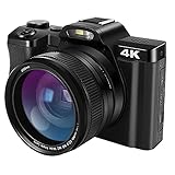 Digital Camera, Toberto 4K Cameras for Photography 3.5' IPS...