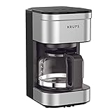 KRUPS Simply Brew Compact Filter Drip Coffee Maker, 5-Cup,...