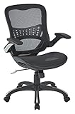 Office Star Mesh Back & Seat, 2-to-1 Synchro & Lumbar...