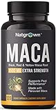Organic Maca Root Powder Capsules 1500 mg with Black + Red +...