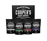 Bourbon & Whiskey Barrel Aged Coffee - 4 Bag Coffee Set -...