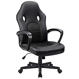 Furmax Office Desk Leather Gaming, High Back Ergonomic...