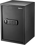 Amazon Basics Steel Home Security Safe with Programmable...