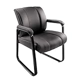 Brenton Studio Bellanca Guest Chair, Black