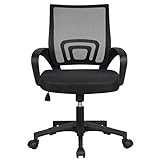 YAHEETECH Office Chair Ergonomic Mesh Chair Mid-Back...