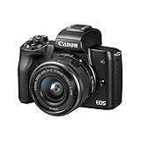 Canon EOS M50 Mirrorless Vlogging Camera Kit with EF-M...