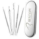 BESTOPE Blackhead Remover Pimple Popper Tool Kit Acne...