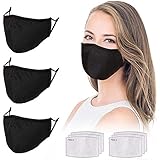 Adjustable Face Protector Cloth Mouth Shield Washable...