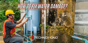 How to fix water damage