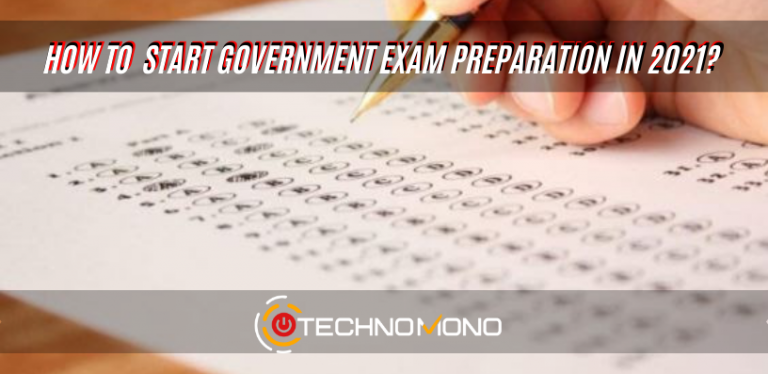How to start government exam preparation in 2021